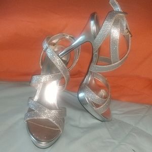 Tevolio Open-Toed High Heel Shoes